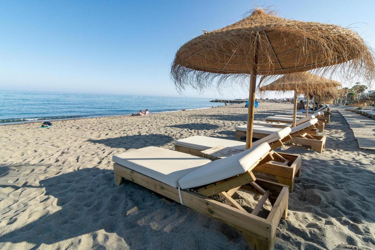 Pr45- Beach Front Apartment Puerto Banus マルベーリャ エクステリア 写真
