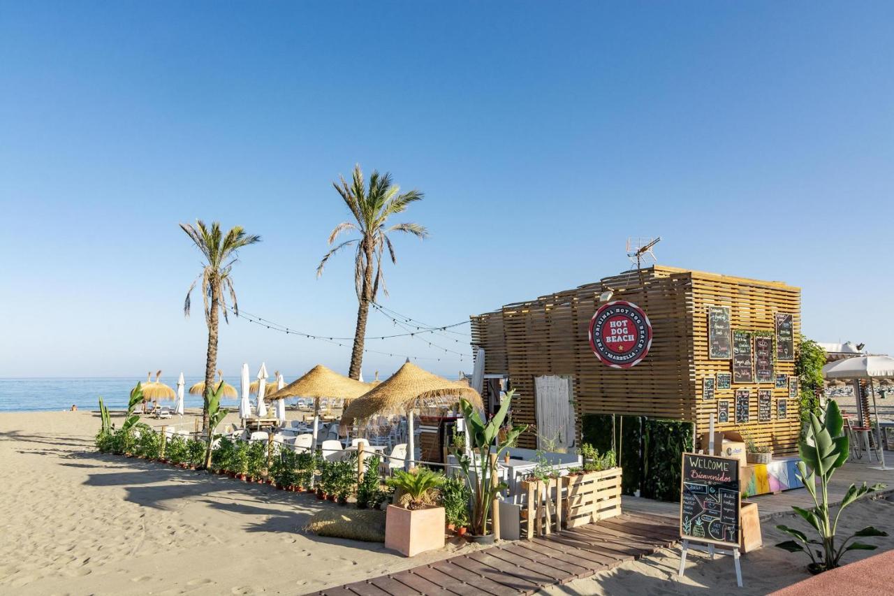 Pr45- Beach Front Apartment Puerto Banus マルベーリャ エクステリア 写真
